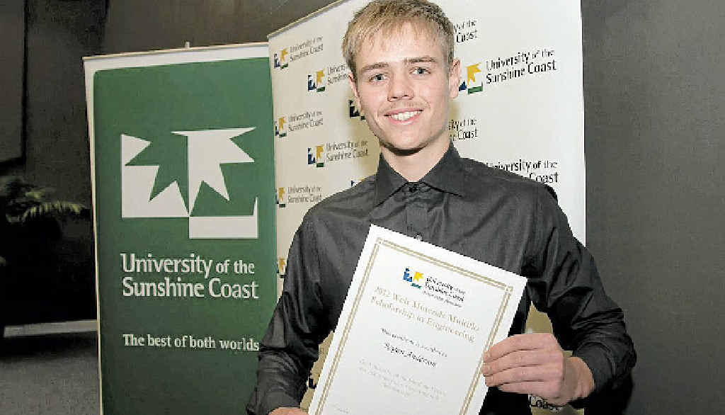 Rogan Anderson from Tewantin has won the inaugural 2012 Weir Minerals Multiflo Scholarship in Engineering. He is studying a four-year degree at USC. Rogan Anderson from Tewantin has won the inaugural 2012 Weir Minerals Multiflo Scholarship in Engineering. He is studying a four-year degree at USC.